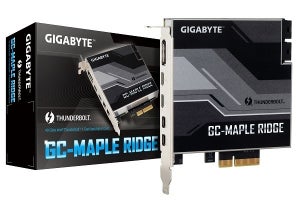 GIGABYTE、Intelマザーボード向けのThunderbolt 4拡張カード「GC-MAPLE RIDGE」