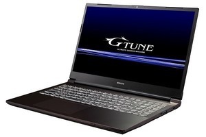 G-Tune、薄型軽量ゲーミングノートPCにGeForce GTX 1650 Ti搭載モデル