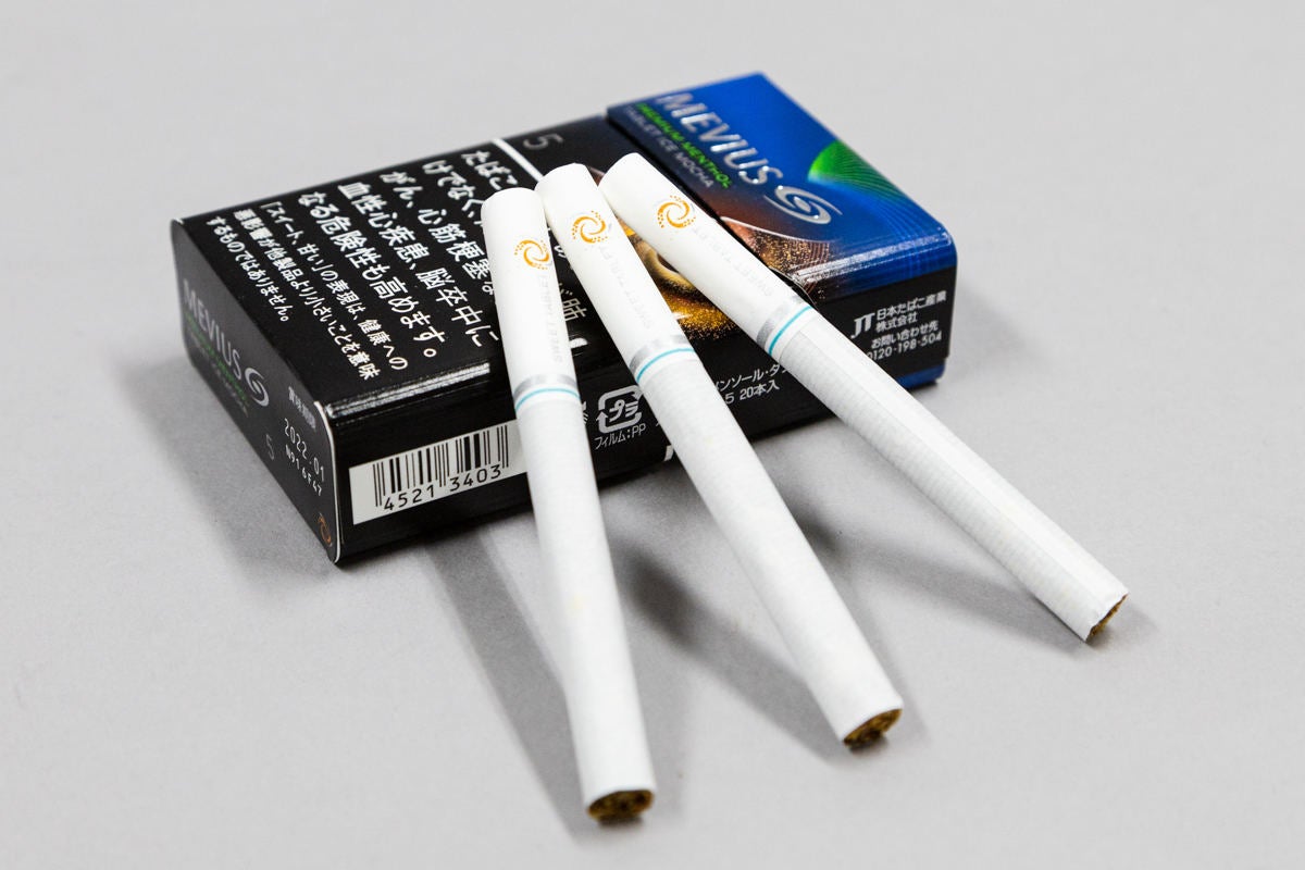 パウダーを楽しむタバコ Jtが発売した新感覚の紙巻きたばこを吸ってみた マイナビニュース