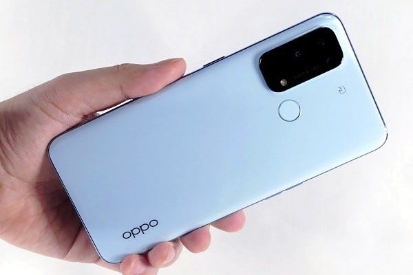 スマートフォン/携帯電話 スマートフォン本体 Oppo reno5A アイスブルー-