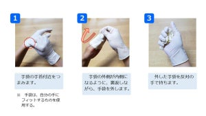 【知ってた?】災害時にも日常にも役立つ「使い捨て手袋」の正しい外し方