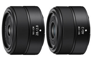 ニコン、小型軽量のZマウントレンズ「28mm f/2.8」「40mm f/2」開発発表