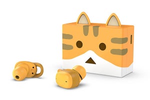 cheero、ダンボーの猫版「にゃんぼー」デザインの完全ワイヤレスイヤホン