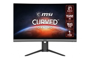 MSI、湾曲率1,500R・165Hz駆動で応答速度1msの27型ゲーミング液晶