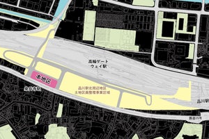 東急不動産と京急電鉄、泉岳寺駅地区に地上30階の再開発ビルを整備