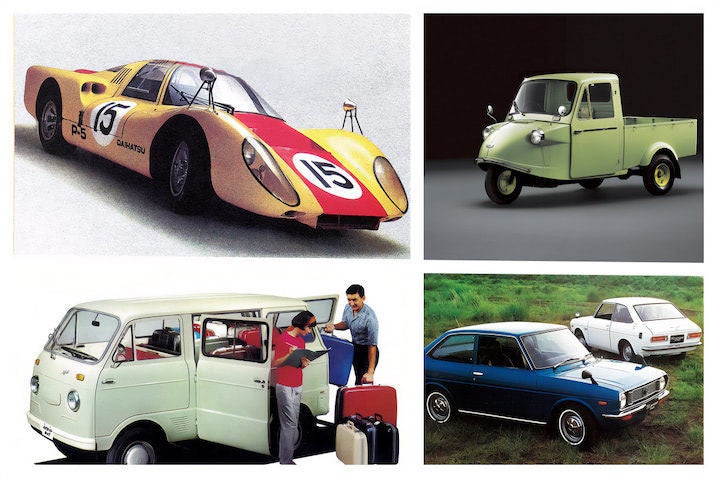 ダイハツロマネスク 2】1967年にトヨタと業務提携を結び、乗用車はOEM 