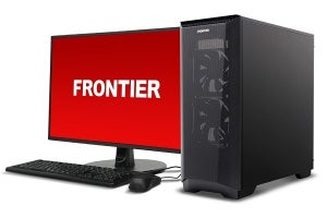 FRONTIER、GeForce RTX 3070 Ti搭載BTO PC発売開始