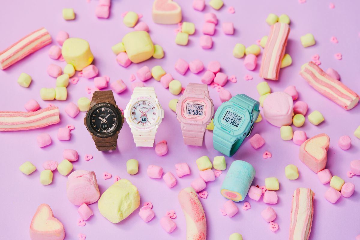 BABY-G、アイスが食べたくなる新シリーズ「Ice Cream Colors」 | マイ