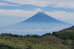 【まさに北斎の視点】まるで浮世絵のような富士山の写真が「美しいです」「浮世絵って写実的だったんだ」と話題に