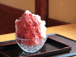 船橋屋「くず餅乳酸菌®入りかき氷」の販売開始 - ぶどう味の「藤のかき氷」も登場!