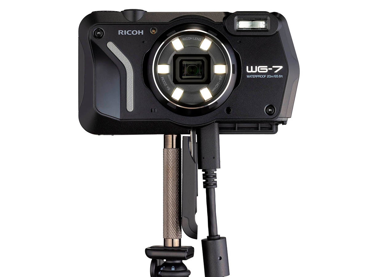 リコー、Webカメラとしても使えるタフネスデジカメ「RICOH WG-7」 | マイナビニュース