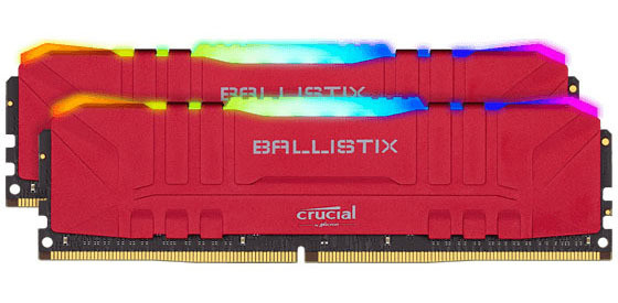 Crucial Ballistixゲーミングメモリ