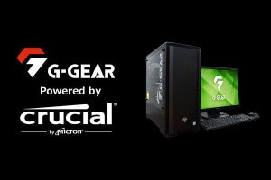 G-GEAR、Crucial製メモリ／SSDを搭載したゲーミングPCの新モデル