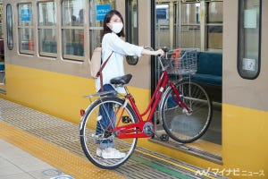 「西武多摩川線サイクルトレイン」電車＆自転車で移動の選択肢提供