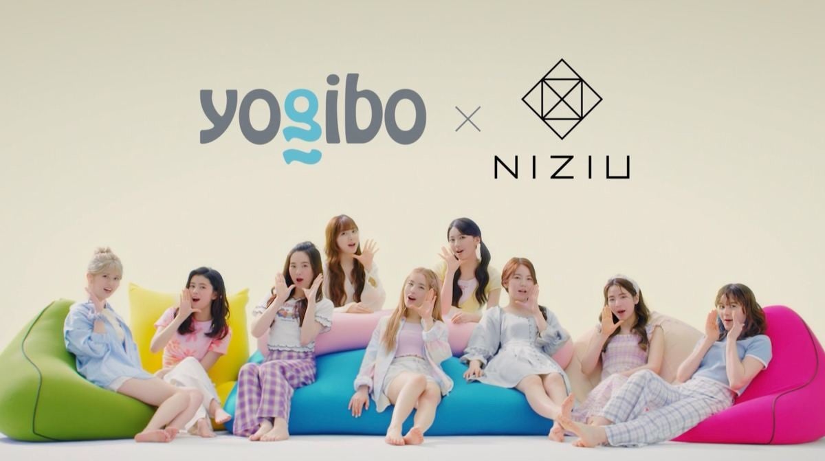 Niziu が Yogibo 新cmキャラクターに 9人の部屋着姿が貴重な オンとオフ テーマのtvcmを放映 Tech