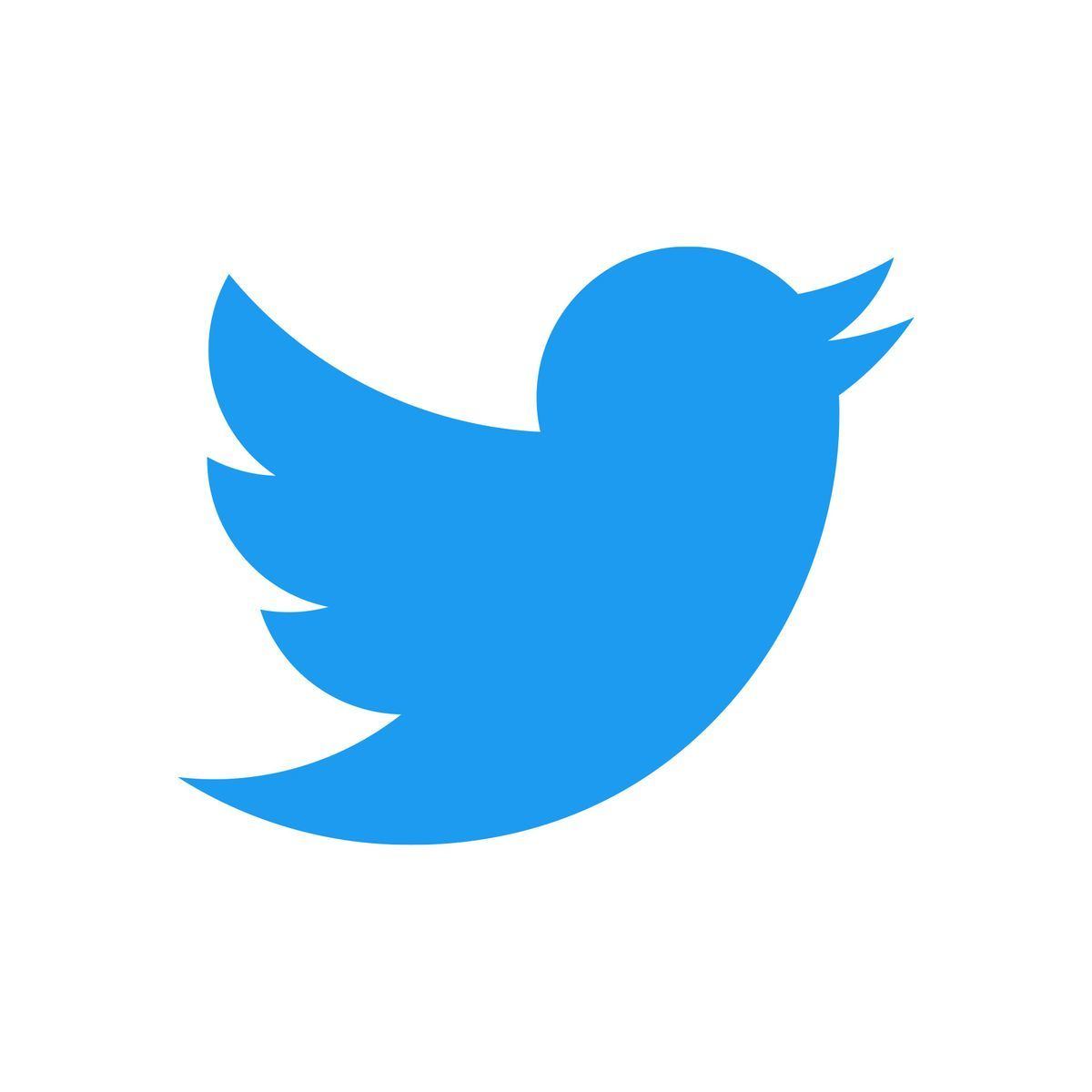 青いTwitterロゴ