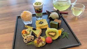 「レストラン 1899 お茶の水」夏限定の和アフタヌーンティー&桃とほうじ茶パフェが絶品!