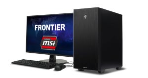 FRONTIER、MSIとコラボしたゲーミングPC「FRONTIER Powered by MSI」3機種