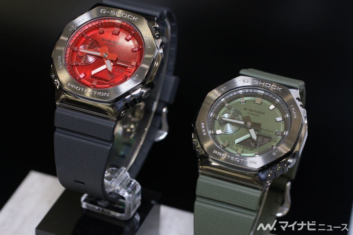 カシオ2021年8月の時計新製品を実機写真で！ G-SHOCK人気モデルが