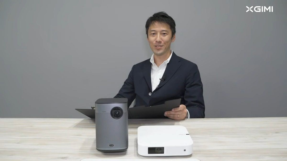 XGIMIの小型プロジェクター「Elfin」「Halo+」、電源オンですぐに