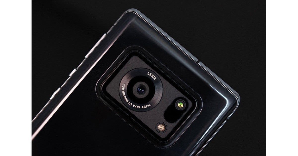 AQUOS R6 画面割れ 1インチセンサーカメラ - スマートフォン/携帯電話