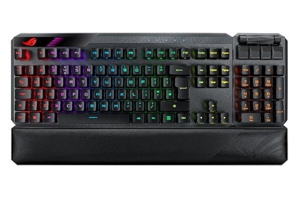 ASUS claymore Ⅱ 英語キーボード メカニカル ワイアレス ROG -RX ...