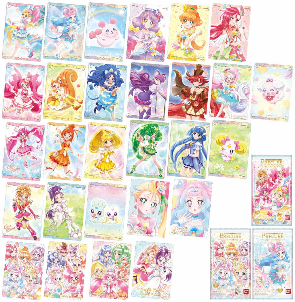 7月26日の食玩はプリキュアカードにウルトラマンの新シール マイナビニュース