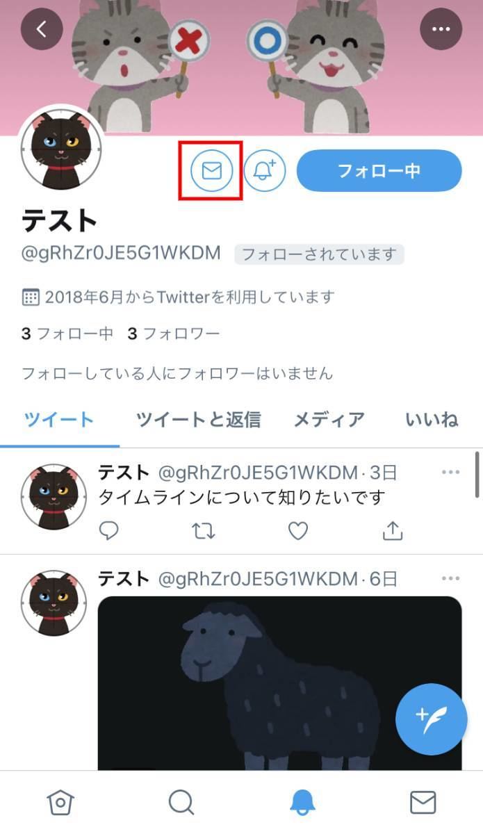 Twitter Dm ダイレクトメッセージ の送り方 送信できない相手は 1 マイナビニュース