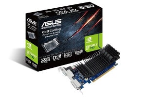 ASUS、ファンレス・ロープロファイル仕様のGeForce GT 730搭載カード