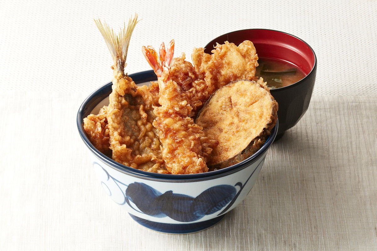 「たれづけ夏の特丼 (みそ汁付き)」(820円)