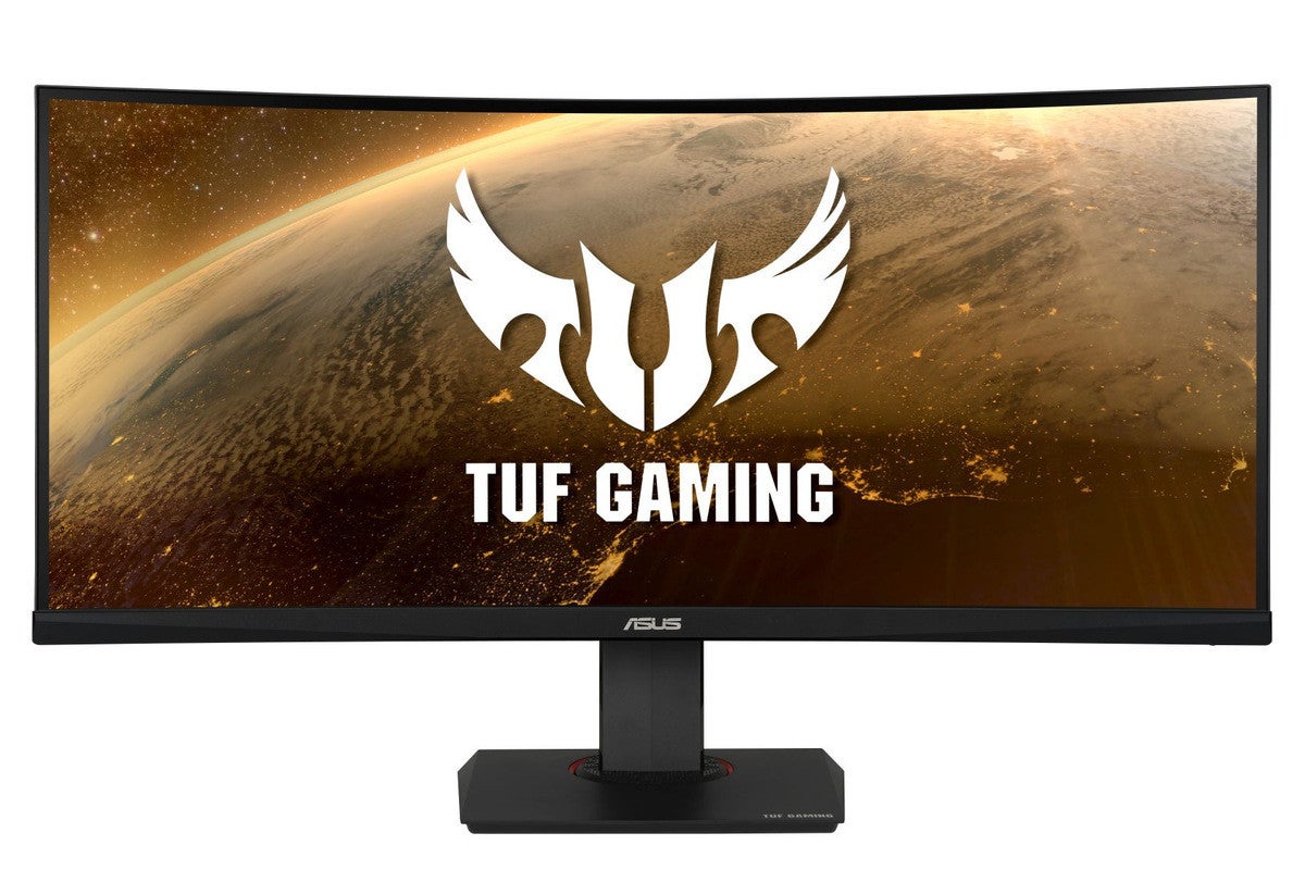 ASUS、35型の大画面ウルトラワイドディスプレイ「TUF Gaming VG35VQ