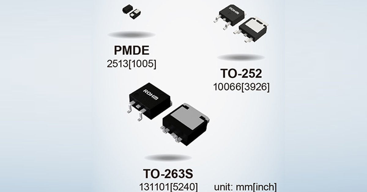 ローム 低消費電力を実現するショットキーバリアダイオードの新製品を発表 Tech
