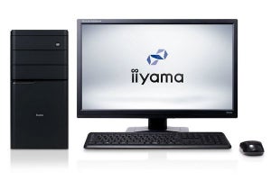 iiyama PC、AMD Ryzen 7 5700G・Ryzen 5 5600G搭載のデスクトップPC