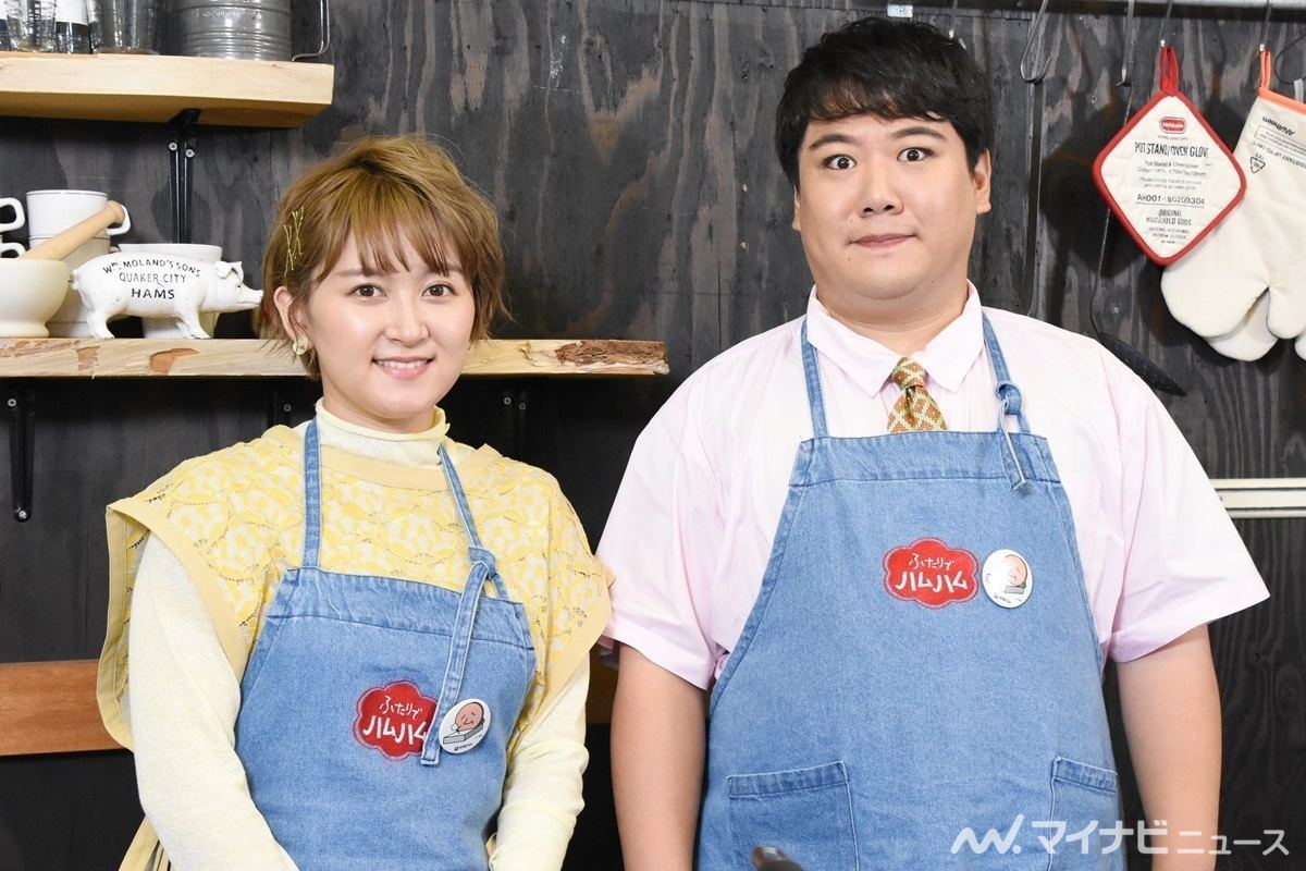 ラランドのサーヤ(左)とニシダ