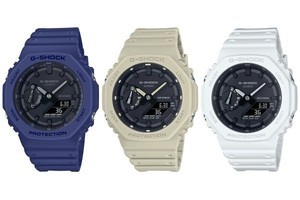 G-SHOCK、八角形ベゼル「GA-2100」にシックなカラーの新作