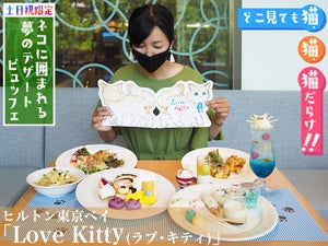 どこ見ても猫だらけ！ 猫に囲まれる夢のデザートビュッフェ - ヒルトン東京ベイ「Love Kitty」を満喫してきた