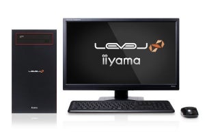 iiyama PC、AMD Radeon RX6600 XTを搭載するデスクトップPC