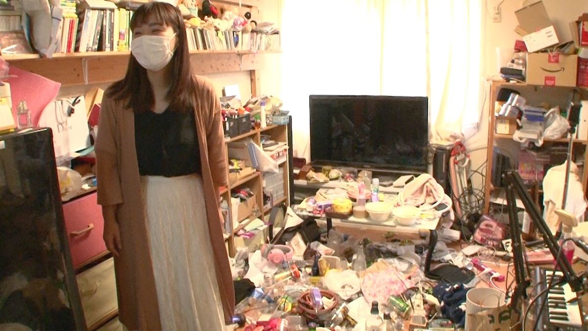 ゴミ部屋 最新作 埼玉の一般女性登場 モニターから臭いがする マイナビニュース