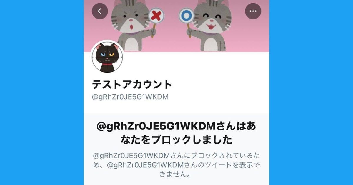 Twitterで自分がブロックされたか確認する方法 マイナビニュース