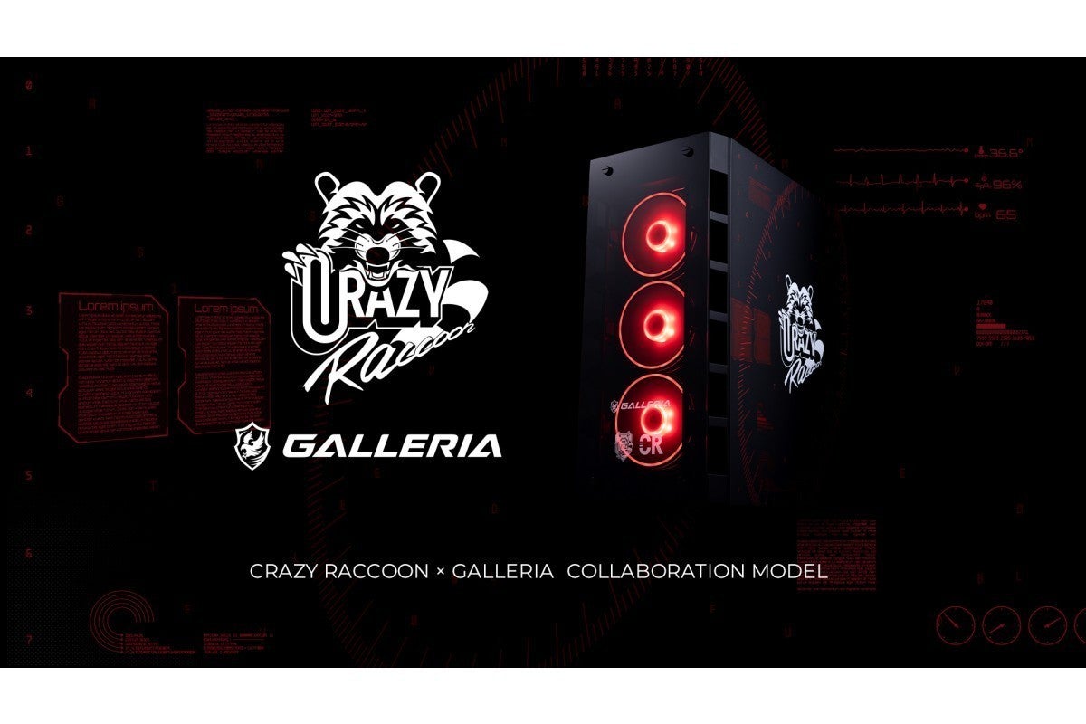 GALLERIA、プロゲーミングチーム「Crazy Raccoon」コラボPC5機種 ...