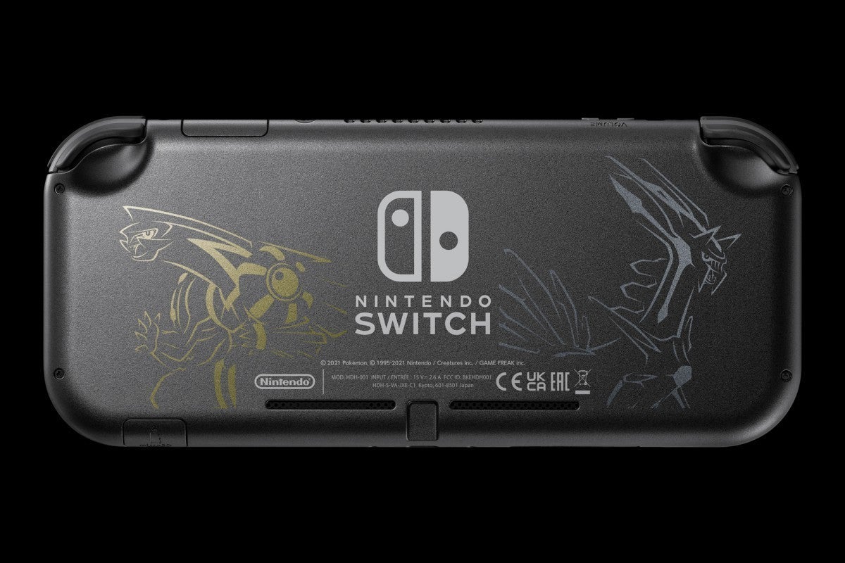 Nintendo Switch Lite にポケモンのディアルガ パルキアデザインモデルが登場 マイナビニュース