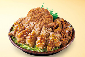 茶色だらけ! 【肉・肉・肉】の丼が1日限定で発売