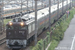 JR東日本の電気機関車EF64形37号機、鉄道博物館で9/15から特別展示