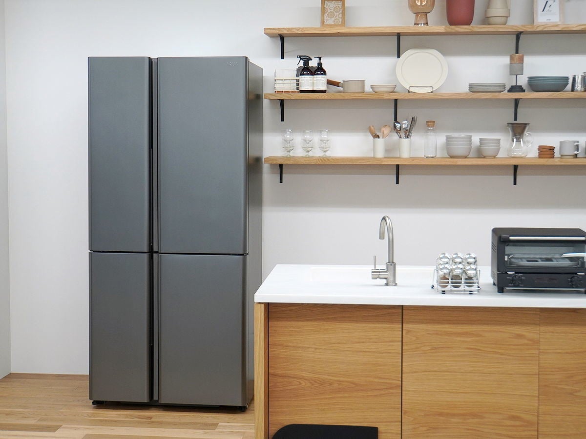 アクアの人気デザイン冷蔵庫がより高性能に - TZシリーズ Special