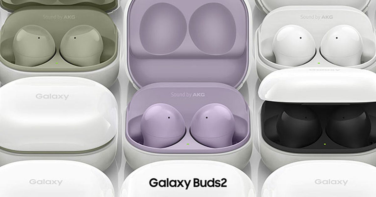 Galaxy Buds2 ラベンダー 完全ワイヤレス Sumsung - ヘッドフォン