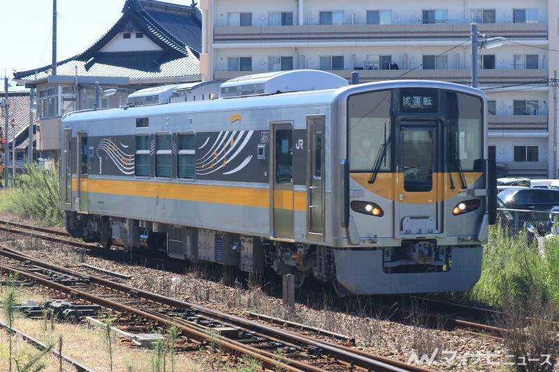 JR西日本DEC700形、新型車両が山陰本線で試運転 - 島根県内も走行