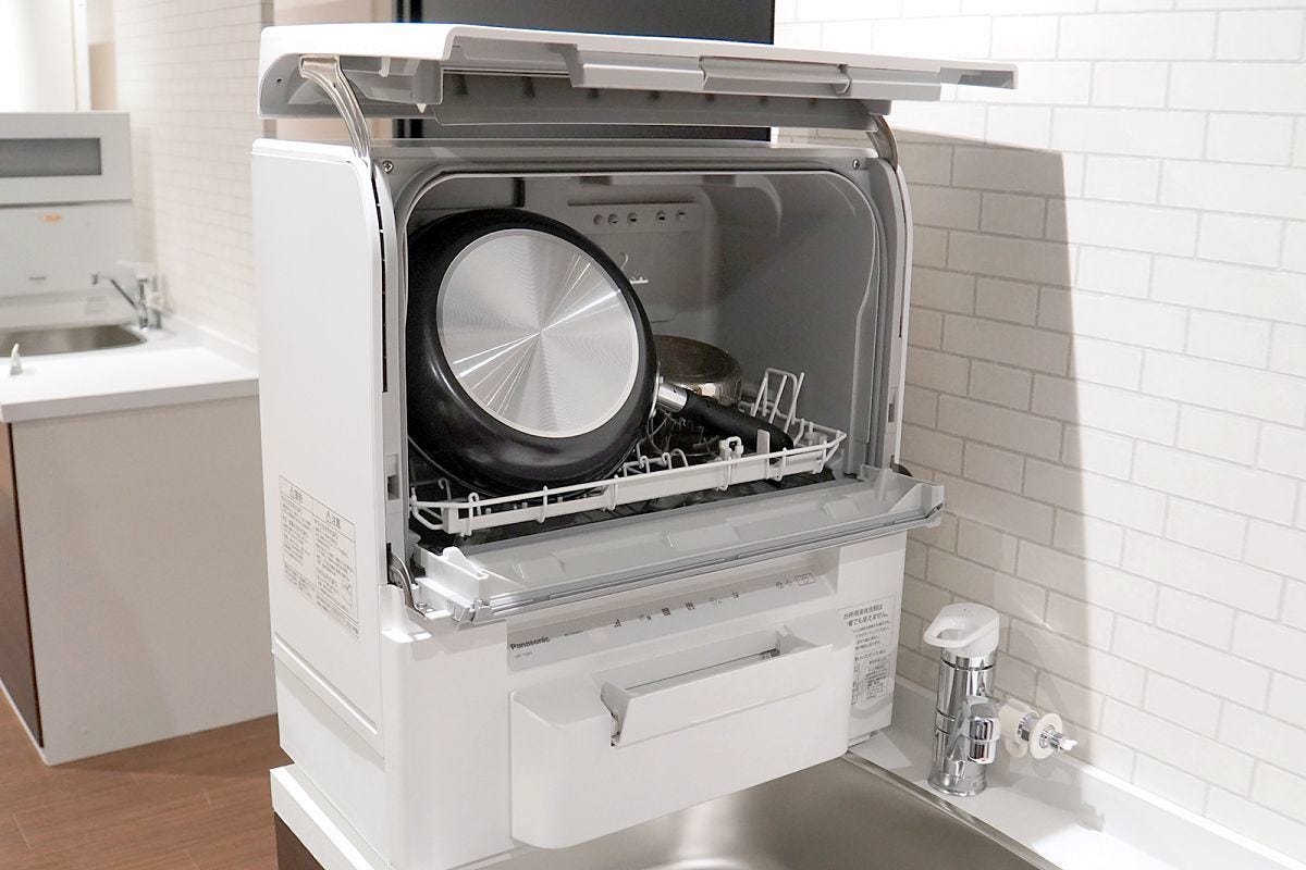 Panasonic パナソニック 食器洗い洗浄機 スリムサイズ ホワイト NP