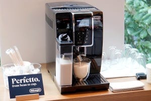 デロンギの全自動コーヒーマシン、アンバサダーにブラッド・ピット氏 - コーヒーの味も体験してきた