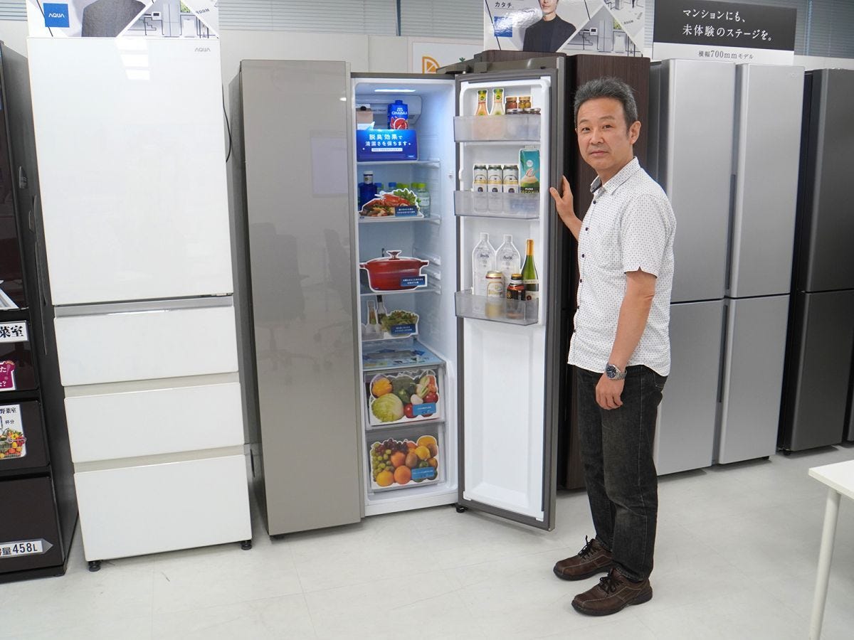 2021年 アクア 冷蔵庫 使用感少 - 愛知県の家電