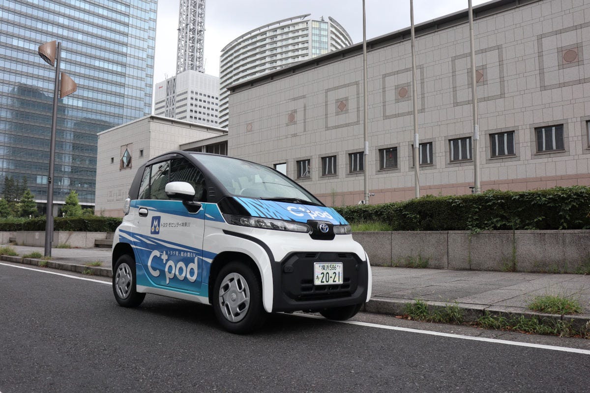 トヨタの超小型EV「シーポッド」